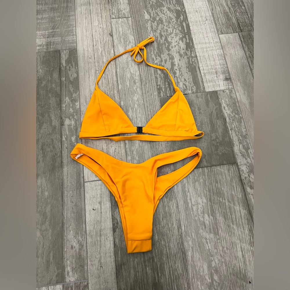 NWOT orange bikini